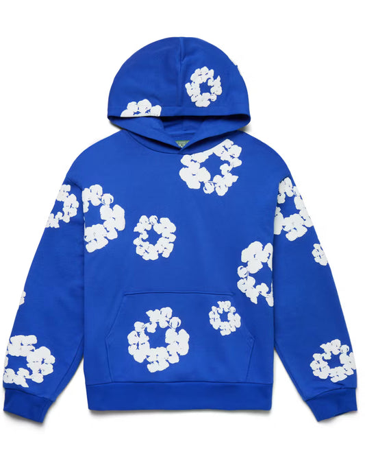Hoodie Denim Tears Blue