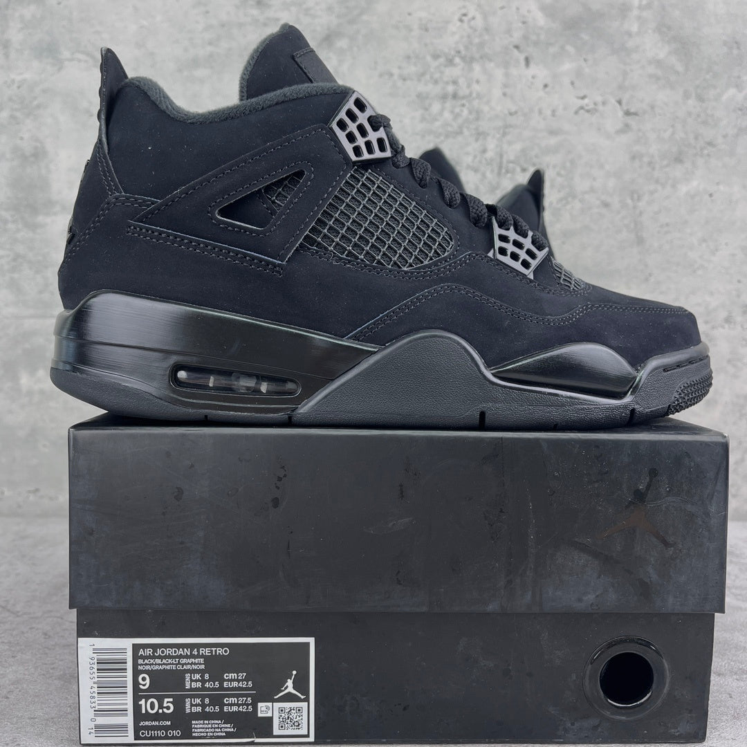 Nike Air Jordan 4 Black Cat