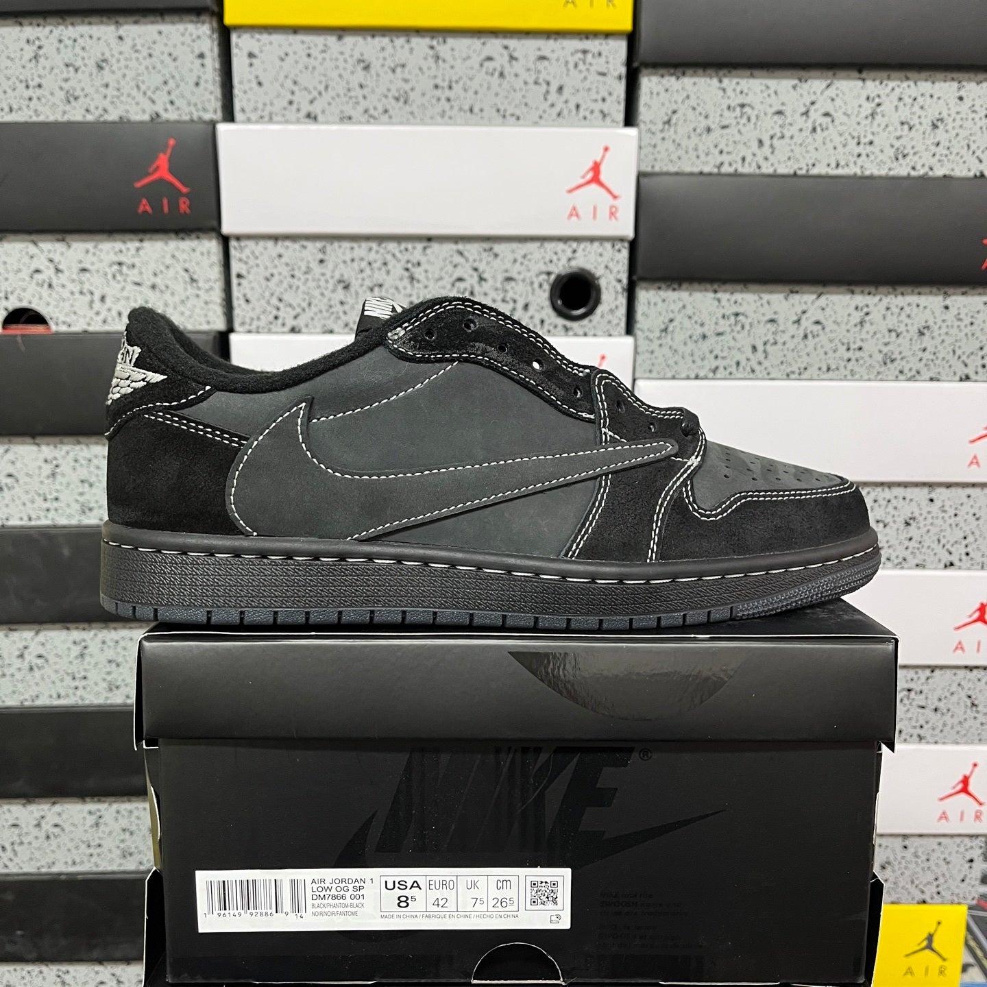 Nike Jordan Travis Scott Black