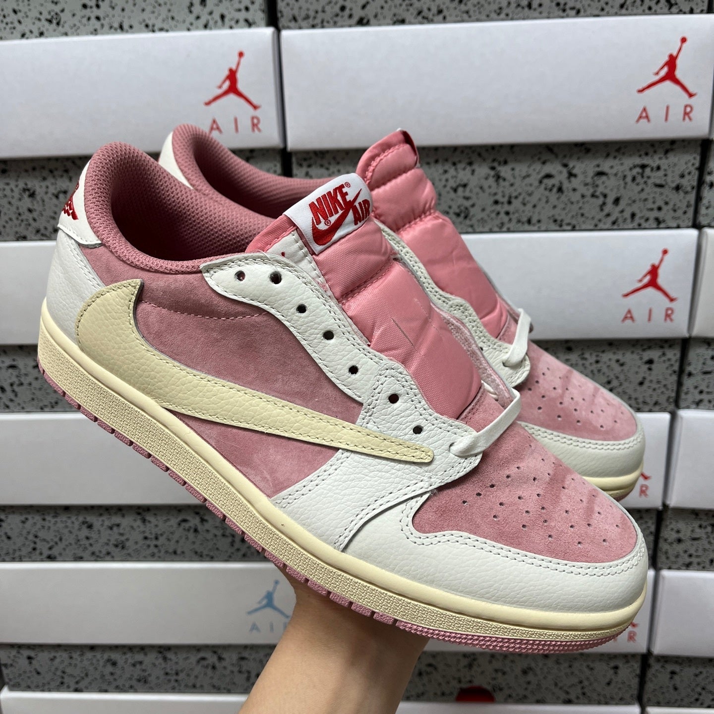 Nike Jordan Travis Scott Pink