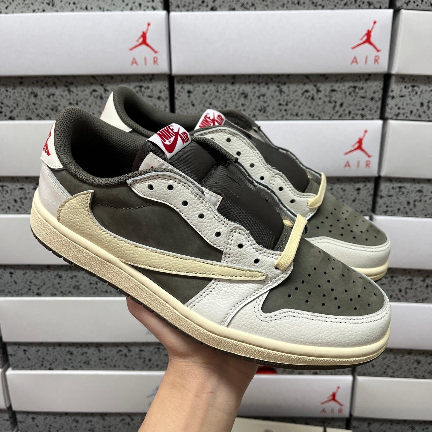 Nike Jordan Travis Scott Green